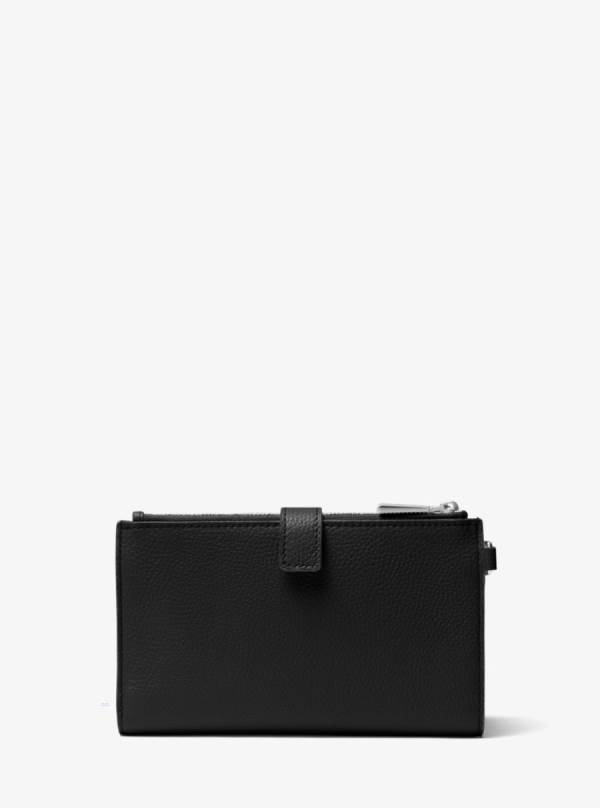 Damske Penazenky Michael Kors Adele Leather Smartphone Čierne - Doplnky Michael Kors Obchod | TZIVL-7958